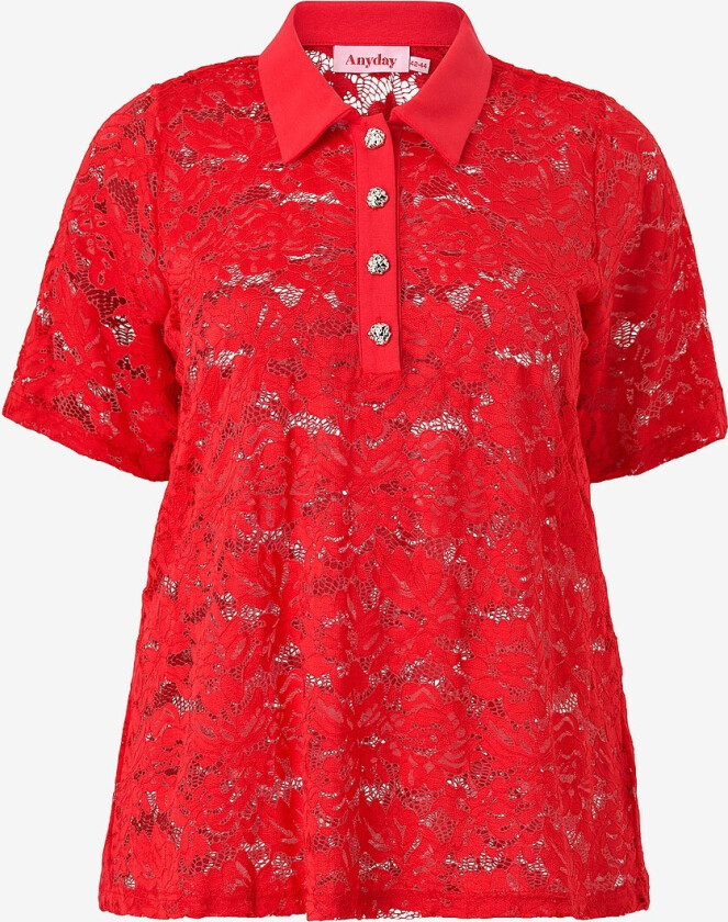 Blondetopp Any-erla 408 - Rød