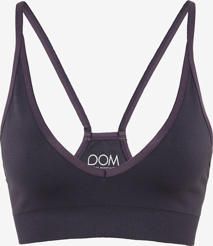 Sports-BH Seamless V Shape - Grå