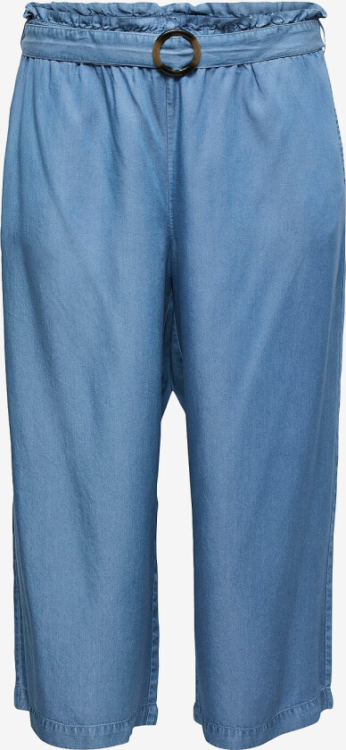 Bukser vmcBree HR Tencel Belt Culotte Pant - Blå