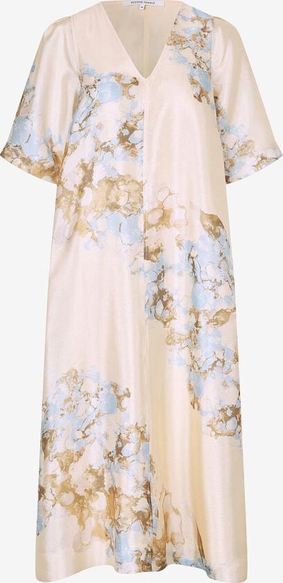 Kjole Lugana Maxi Dress - Blå