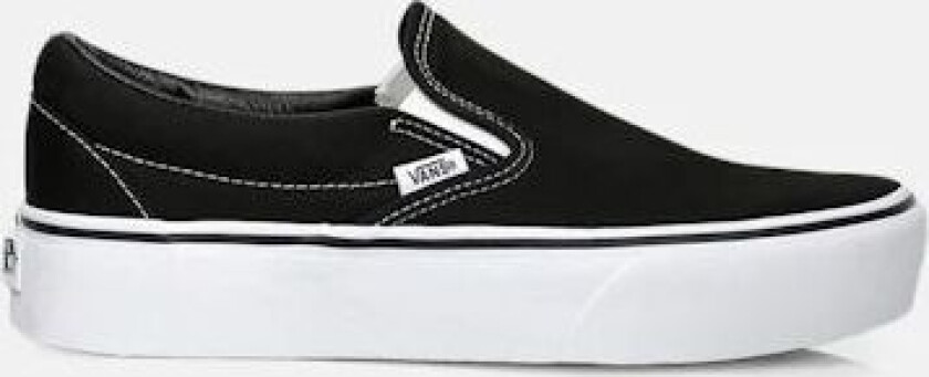 Classic Slip-On Platform sneakers Svart Unisex EU 34.5