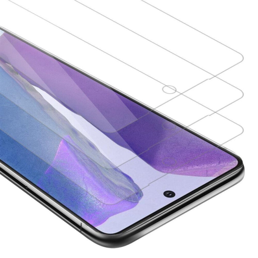 3x Skjermbeskytter Skärmskyddtil til Galaxy S20 PLUS Herdet Skjermglass