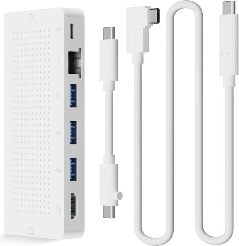 StayGo USB-C Hub - Hvit