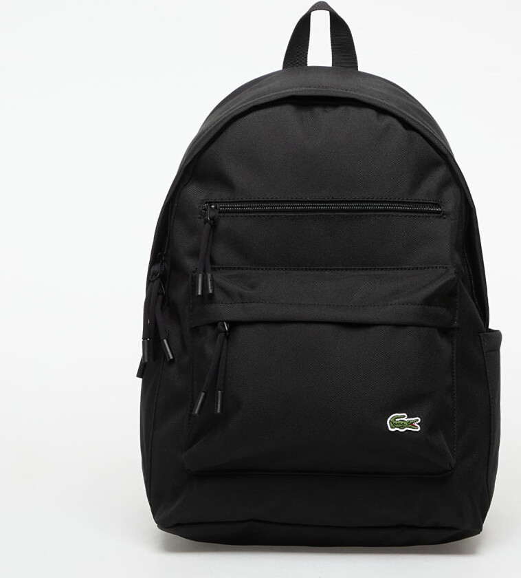 Ryggsekk LACOSTE Backpack Black Universal