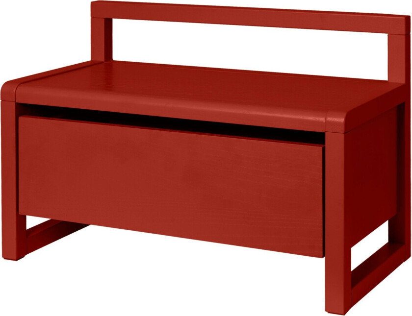 Little Architect Oppbevaringsbenk - Barnesofaer og Sittemøbler Ask Rød - 1104273010
