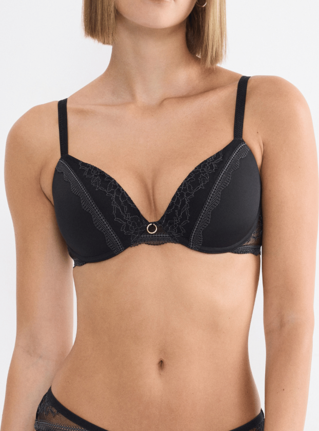 Comfort Allure WHP BH med bøyle, svart, Størrelse: 75C, Kvinner