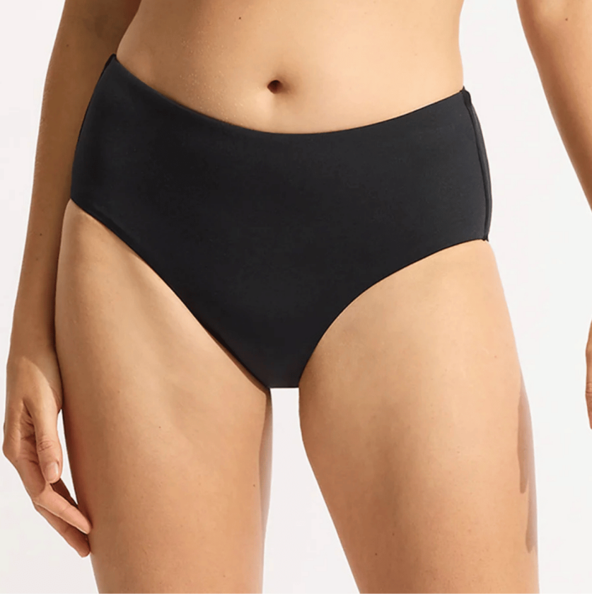 Collective maxi-bikinitruse, svart, Størrelse: 40, Kvinner