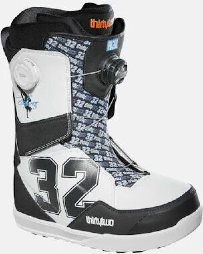 Bilde av Lashed Double Boa x Powell Snowboard Boots Hvit Male EU 40.5