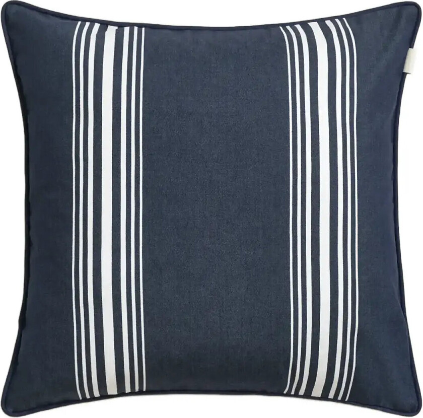 Yacht Stripe Cushion - Navy - 50X50
