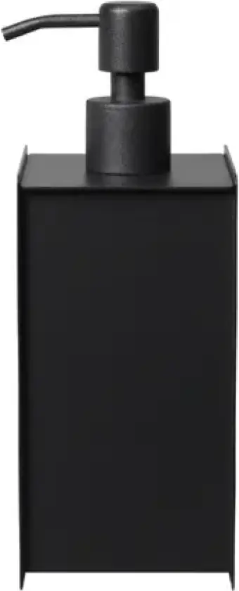 Sama såpedispenser, svart, 0,5 liter, metall