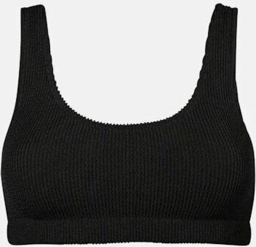 Rib bikinitopp Svart Male XL