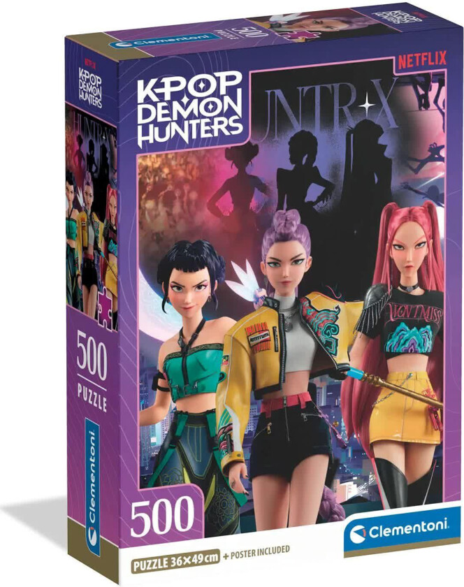 Puslespill - 500 brikker - K-pop Demon Hunters: Saja Boys