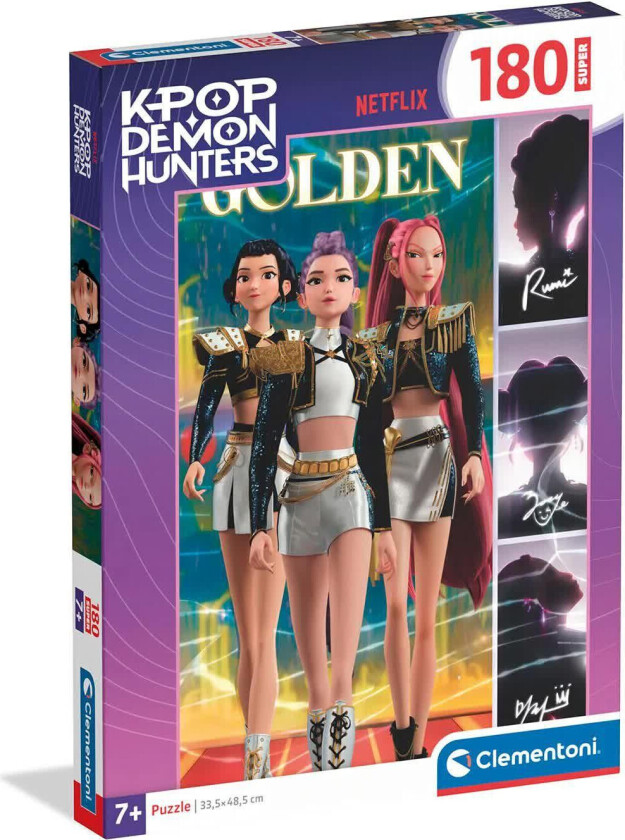 Puslespill - 180 Brikker - K-pop Demon Hunters