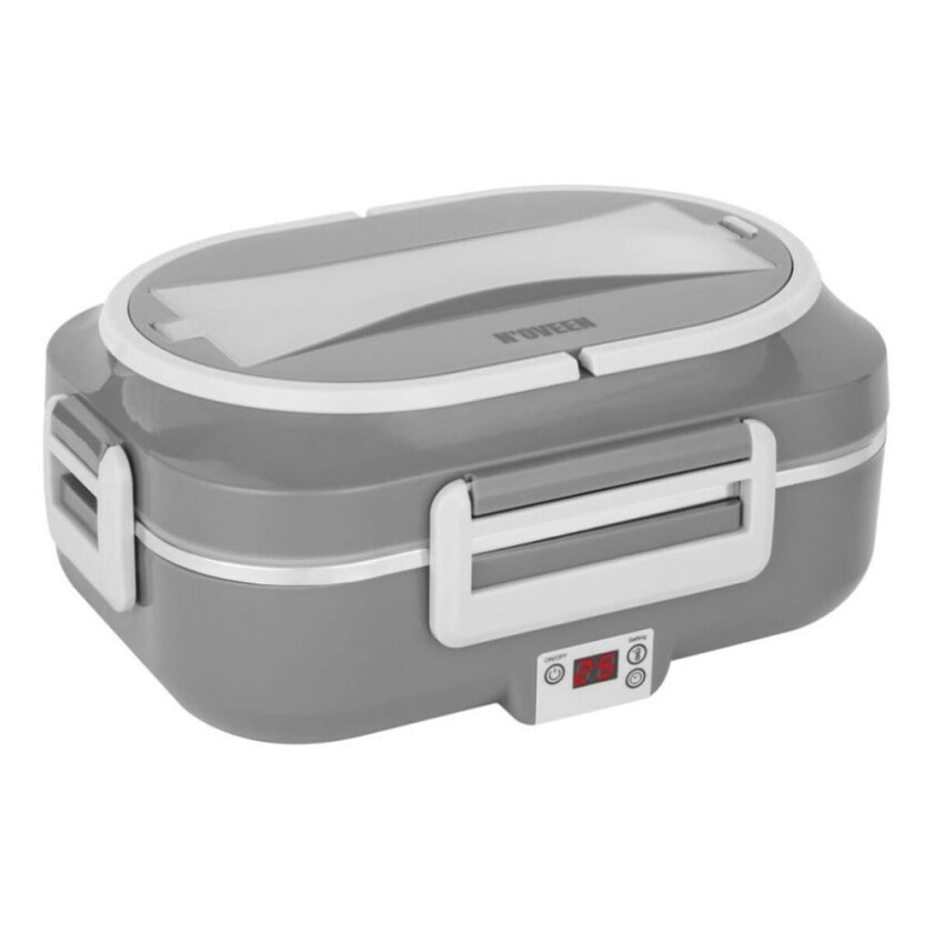 Bilde av Elektrisk matboks N'oveen LB640 Mørkegrå Rustfritt stål 24 x 11 x 18,5 cm