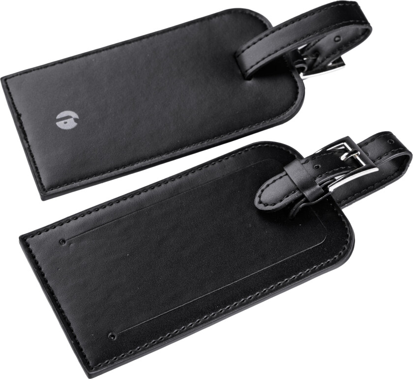 Reise Bagasjelapper - Svart - 2 pk