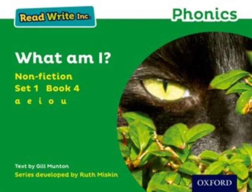 Read Write Inc. Phonics: What Am I? (Green Set 1 Non-fiction 4) av Gill Munton