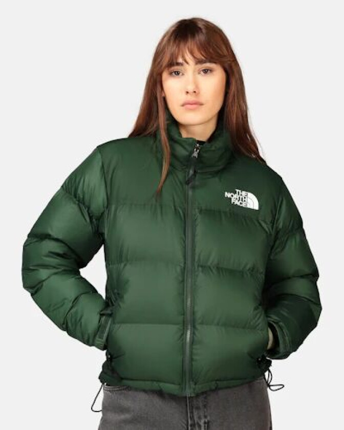 1996 Retro Nuptse boblejakke Svart Female XS