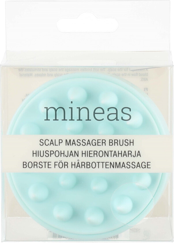 Scalp massager brush turquoise
