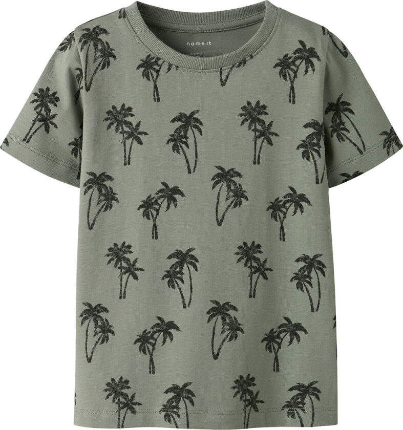 T-skjorte - NmmFyll - Shadow - - 6 år (116) - T-skjorte