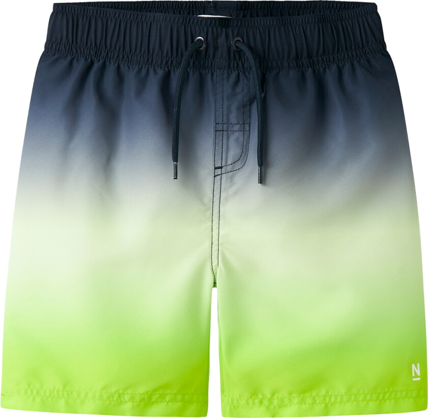 Badeshorts - NkmZoccas - Syre Lime - - 9 år (134) - Badetøy