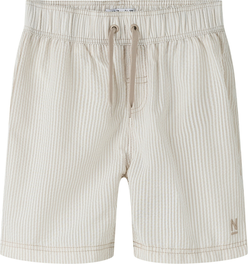 Badeshorts - NkmZackary - Chateau Gray - - 10 år (140) - Badetøy