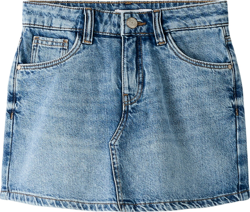 Skjørt - Noos - NkfEmma - Medium+ Blue Denim - - 4 år (104) - Skjørt