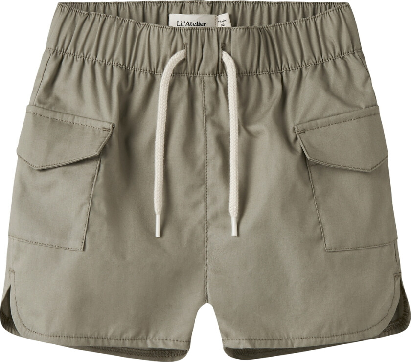 Lil' Atelier Badeshorts - Loose - NmmFandy - Overland-fottur - Lil Atelier - 2 år (92) - Badetøy