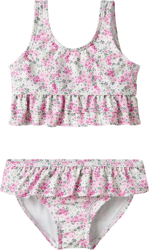 Bikini - NmfZolea - Bright White - - 3-4 år (98-104) - Bikini