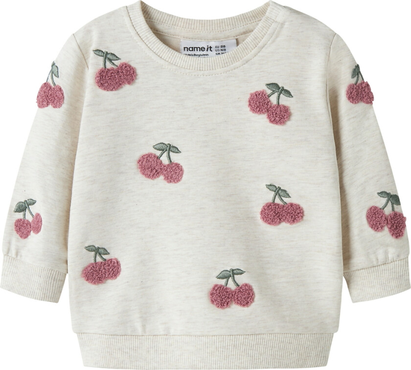 Collegegenser - NbfFairy - Peyote-melange - - 1½ år (86) - Collegegenser