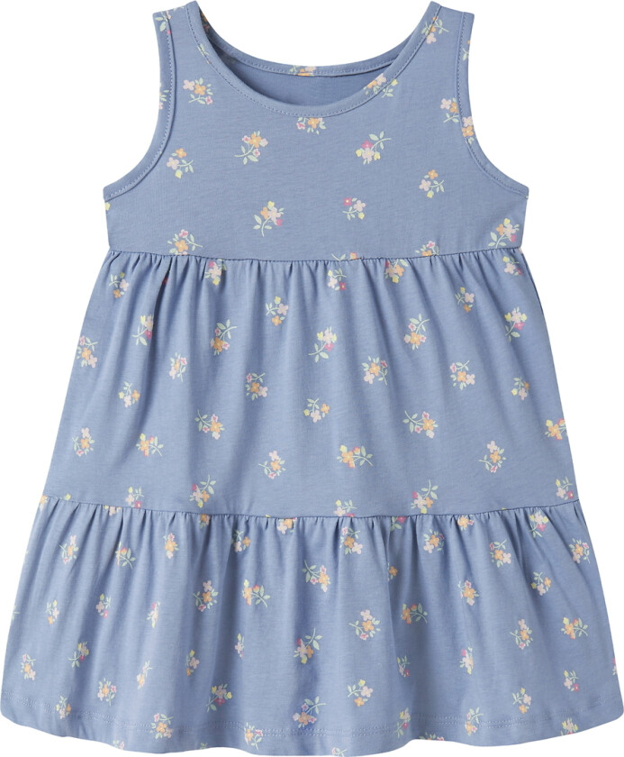 Kjole - NmfVigga - Purple Inntrykk/Floral - - 2 år (92) - Kjole