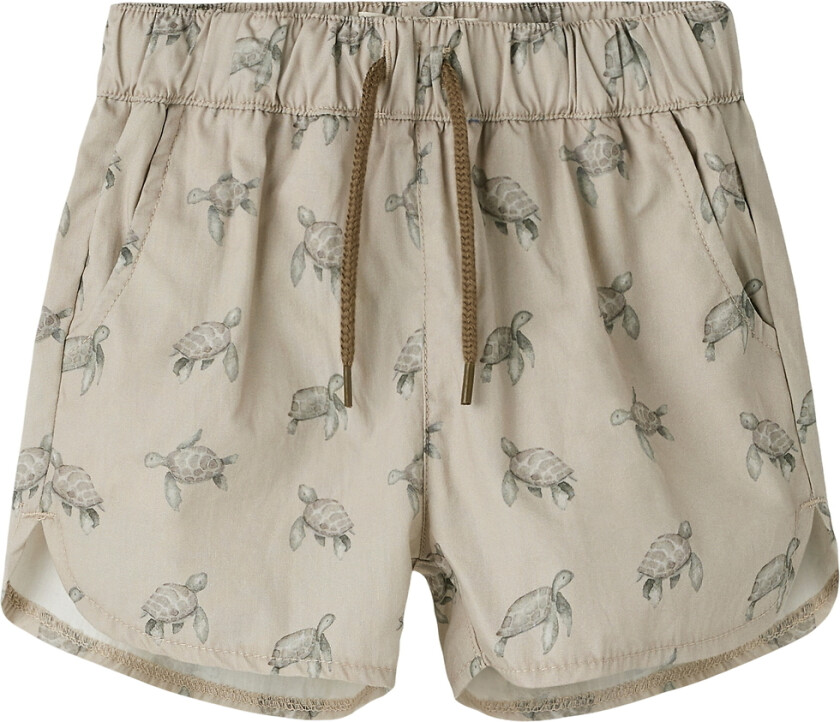 Lil' Atelier Badeshorts - Loose - NmmFandyn - Oxford Tan - Lil Atelier - 6 år (116) - Badetøy
