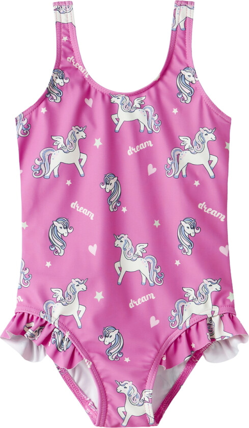 Badedrakt - NmfZenia - Strawberry Månen - - 7-8 år (122-128) - Badetøy