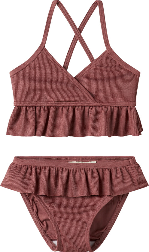 Lil' Atelier Bikini - NmfFola - Visnet Rose - Lil Atelier - 3 år (98) - Bikini