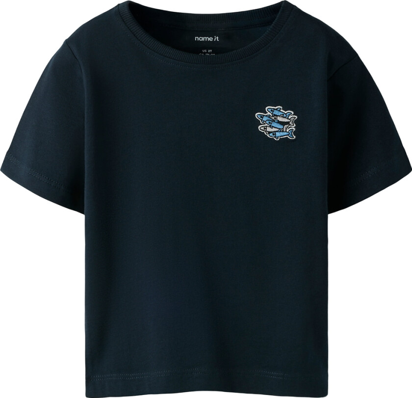 T-skjorte - NmmFrank - Salutt - - 7-8 år (122-128) - T-skjorte