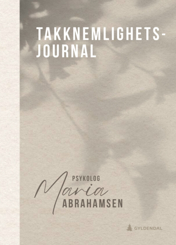 Takknemlighetsjournal av Maria Abrahamsen