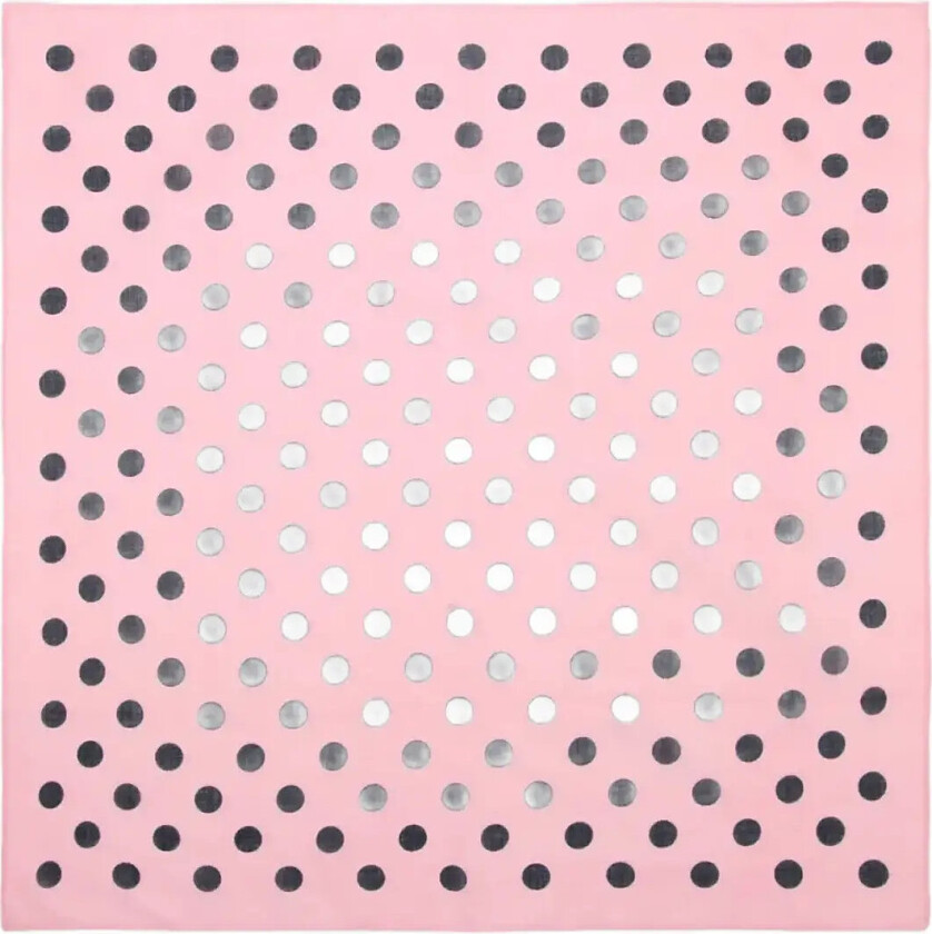 Polka Dot Print Scarf - Pink - ONE SIZE