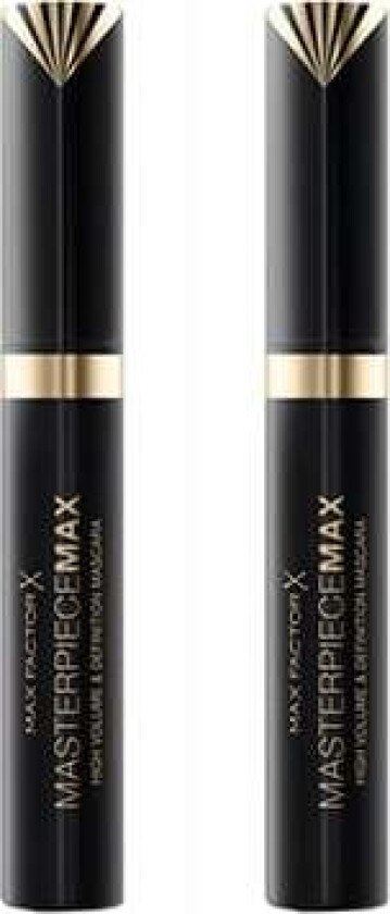 2-pack Max Factor Masterpiece Max Mascara Black 7,2ml