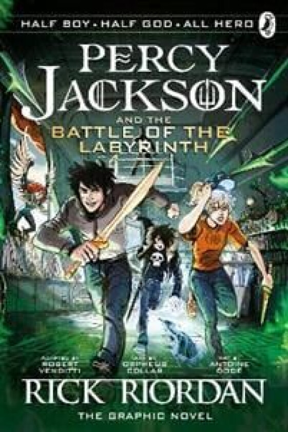 The Battle of the Labyrinth: The Graphic Novel (Percy Jackson Book 4) av Rick Riordan