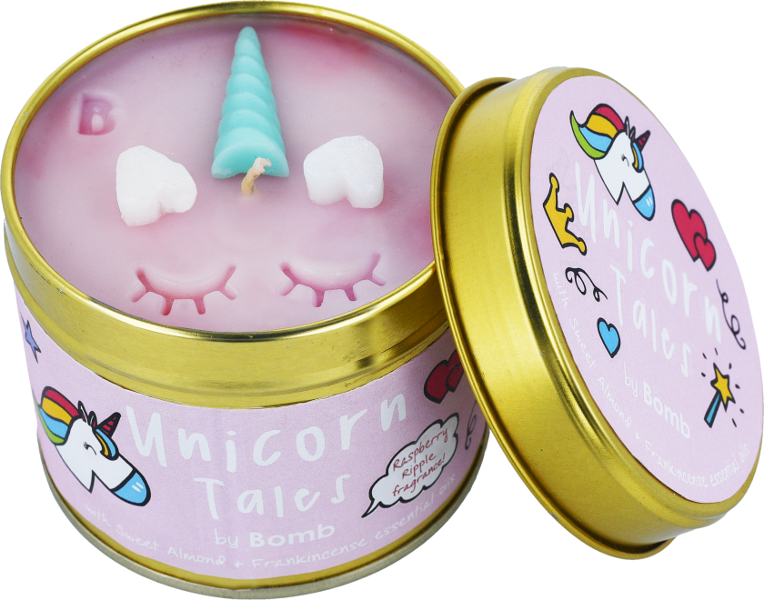 Tin Candle Unicorn Tales