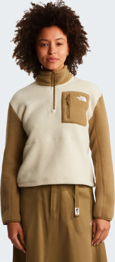W Yumiori 1/4 Zip - Cream - L