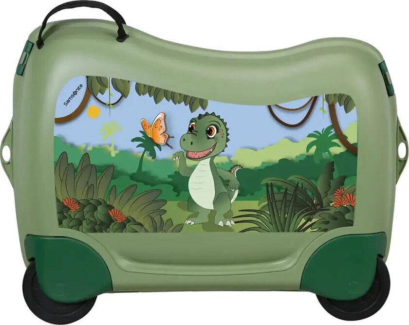 Dream2Go Ride On Suitcase Motorbike - Green - ONE SIZE