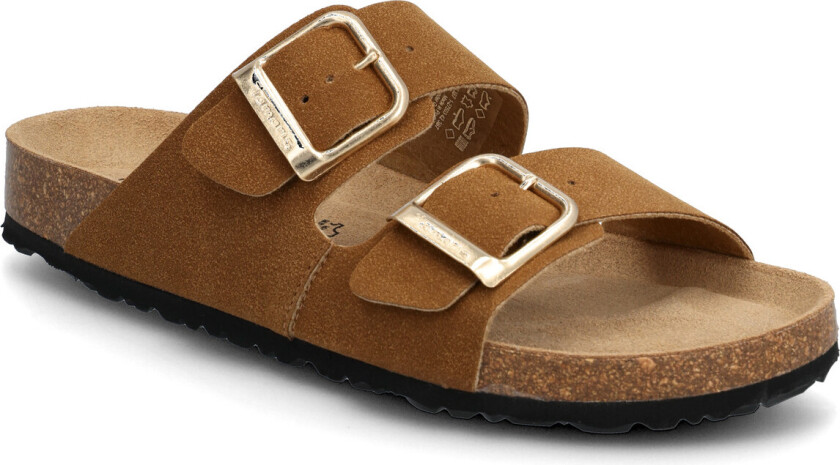 Women Slides - Brown - 37