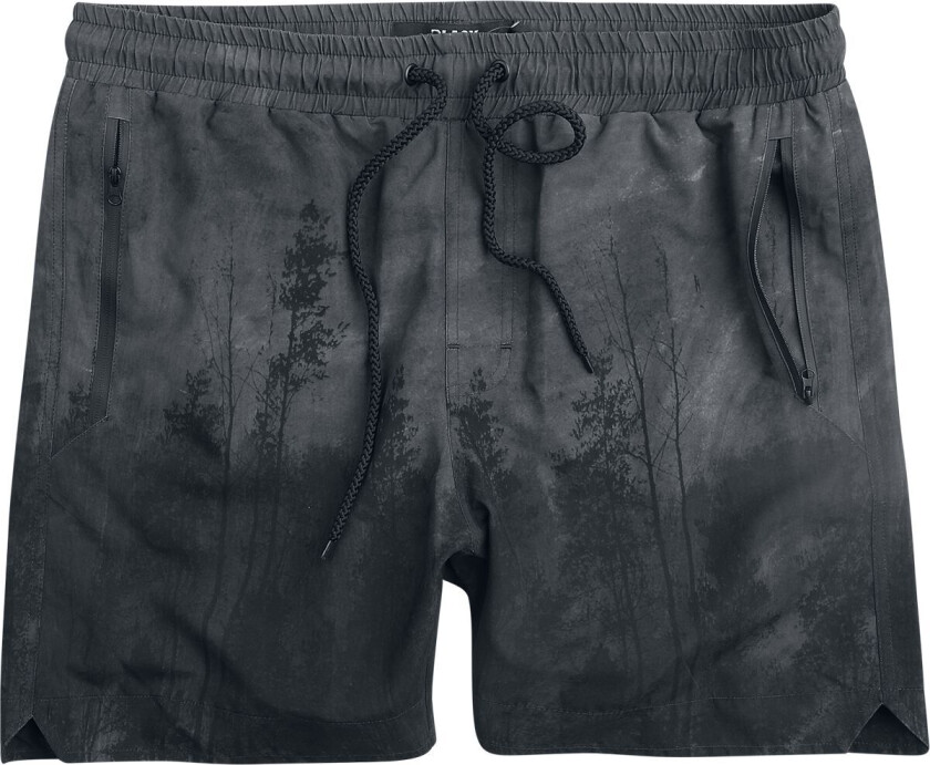 Badeshorts - Rooted in Reverence - S til XXL - Herrer - svart