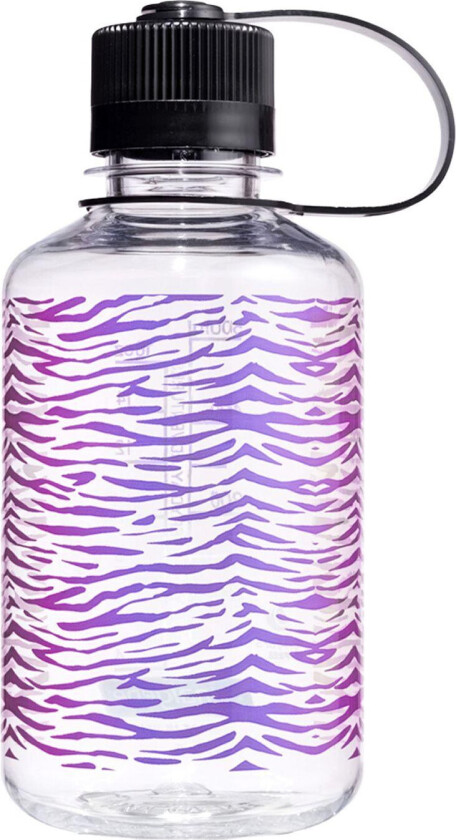 Narrow Mouth Drikkeflaske 500ml - Rainbow Zebra