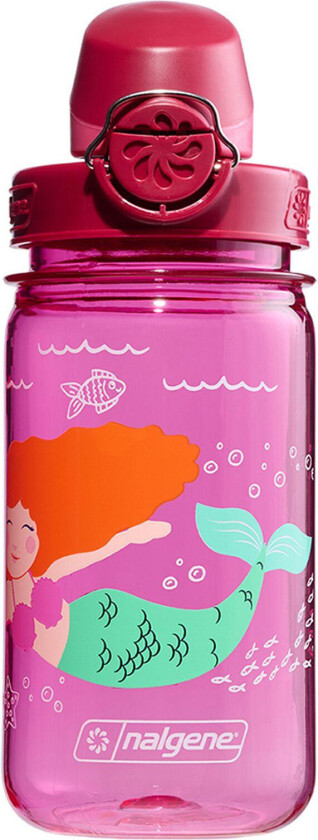 On-The-Fly Drikkeflaske for Barn - 350ml - Rosa Havfrue