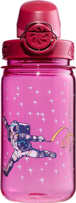 On-The-Fly Drikkeflaske Barn 350ml - Pink Astronaut