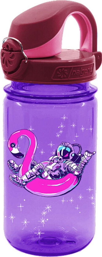 On-The-Fly Drikkeflaske Barn 350ml - Lilla Astronaut