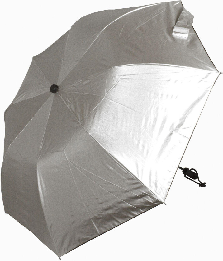 Telescope Paraply - Handsfree - Svart/Gr??