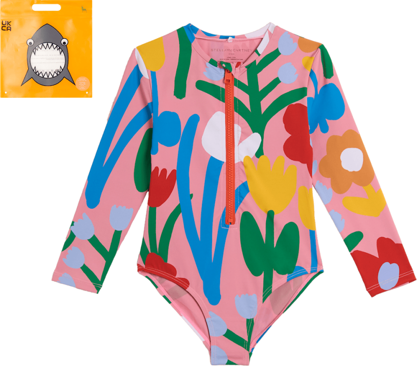 Badedrakt Rosa Multicolor Rosa/Multicolor-5 Y Rosa 5 år kvinne