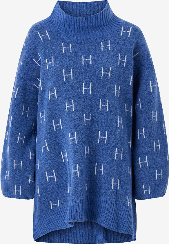 Pullover Fam Long - Blå